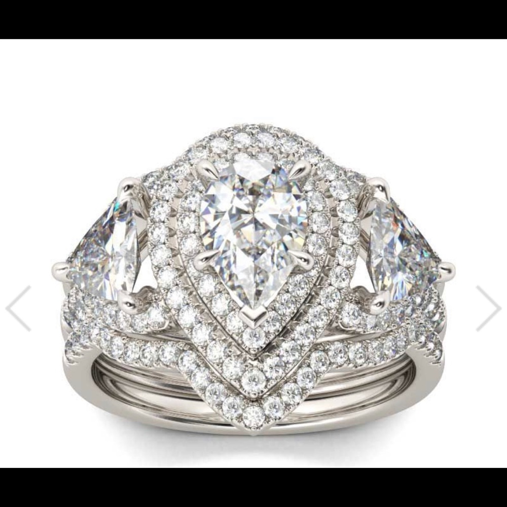 Pear Shape Ring - image 4